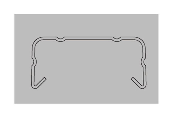 吸頂龍骨 30×12×0.7mm-全屋整裝集成配件抗菌吊頂效果圖